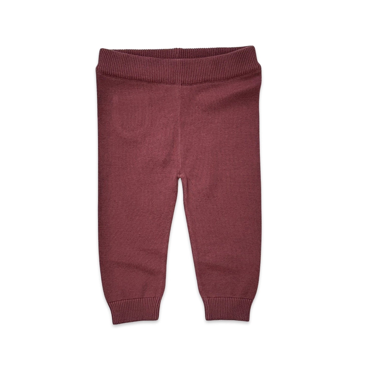 viverano, berry, organic cotton, sweater, knit pants, baby girl, pocket detail