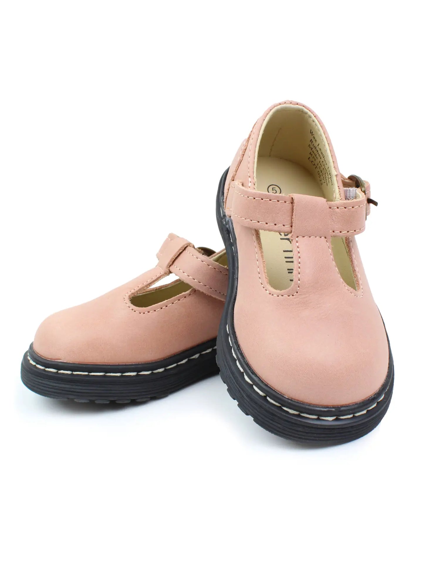 Piper Finn Lug Sole Mary Jane – Blush