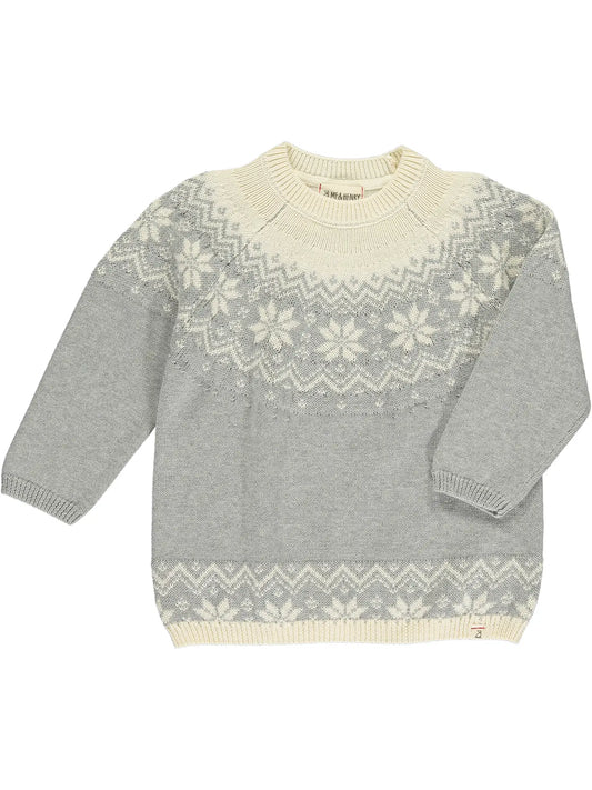 Me and Henry, grey, fair isle, igloo, sweater, little boy, toddler, baby, boy, christmas, holiday, dressy