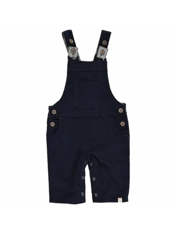 me and Henry navy overalls corduroy